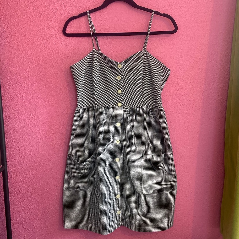 Forever 21 gingham plaid dress
